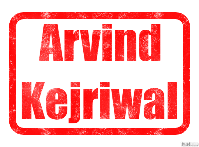 Arvind Kejriwal Metin Efekti