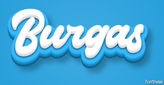 Burgas Effetto testo