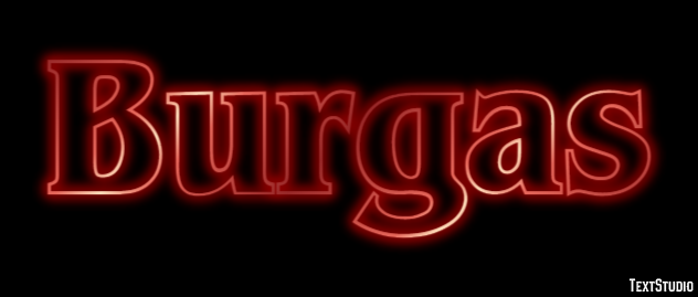 Burgas Effetto testo