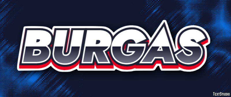 Burgas Effetto testo