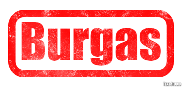 Burgas Effetto testo