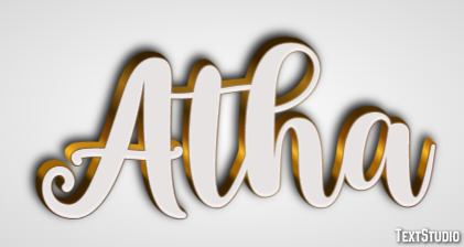 Atha Text Effect