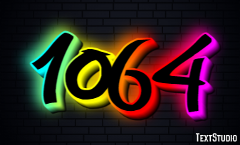1064 Efecto de texto