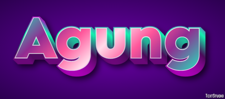 Agung Text Effect