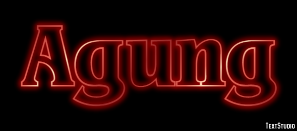 Agung Text Effect