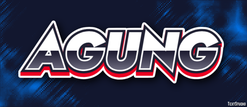 Agung Text effect