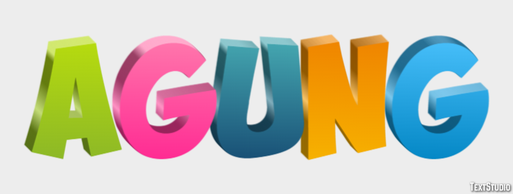 Agung Text Effect