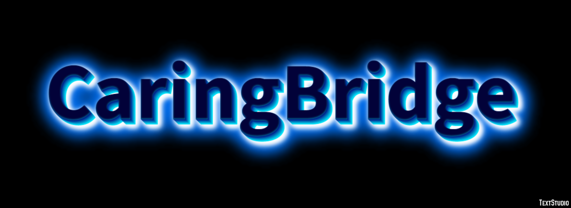 CaringBridge Efeito de texto