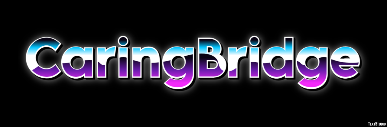 CaringBridge Efeito de texto
