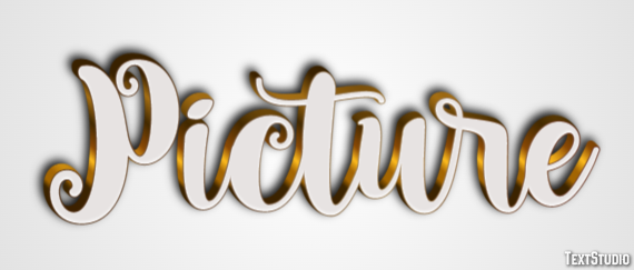 Picture Texteffekt