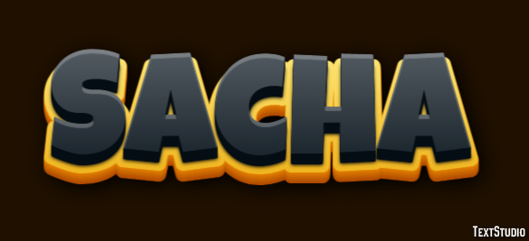 Sacha Texteffekt