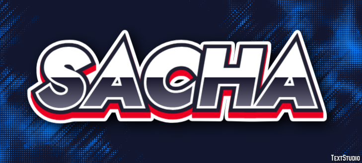 Sacha Text effect
