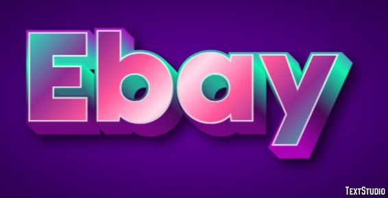 Ebay Tekst Effect