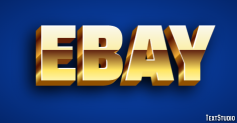 Ebay Tekst effect