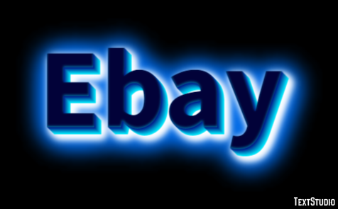 Ebay Tekst Effect