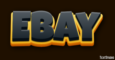 Ebay Tekst Effect