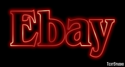 Ebay Tekst Effect