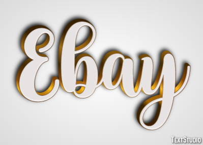 Ebay Tekst Effect