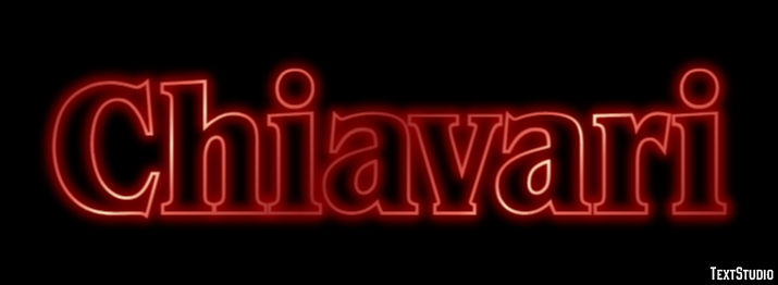 Chiavari Efekt tekstowy