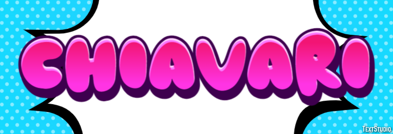 Chiavari Efekt tekstowy