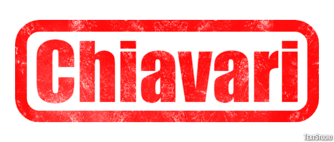 Chiavari Efekt tekstowy