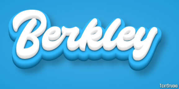 Berkley Text Effect