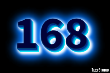 168 Text Effect