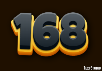168 Text Effect