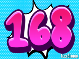 168 Эффект текста