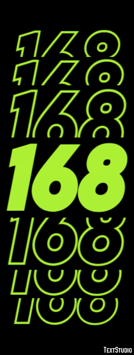 168 Text Effect