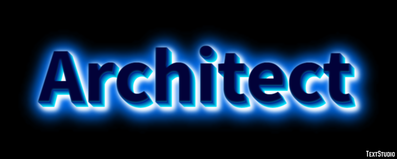 Architect Text Effect