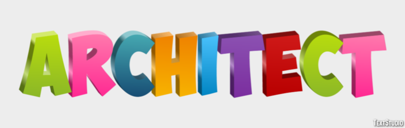 Architect Text Effect