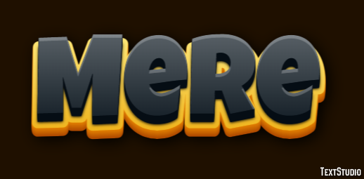 Mere Text Effect