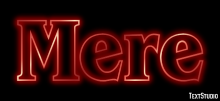 Mere Text Effect