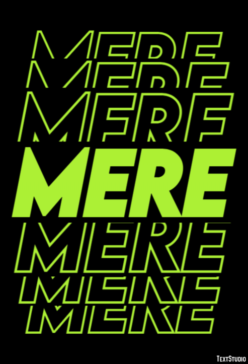 Mere Texteffekt