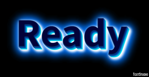 Ready Efecto de Texto