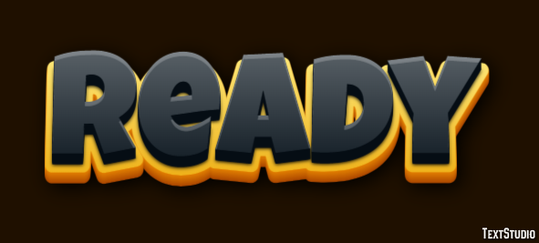 Ready Texteffekt