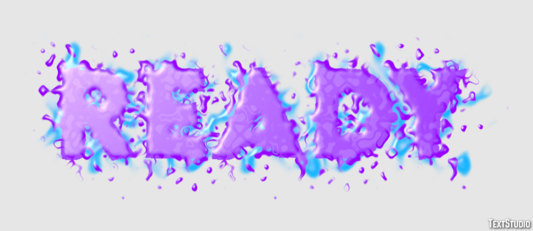 Ready Efecto de Texto