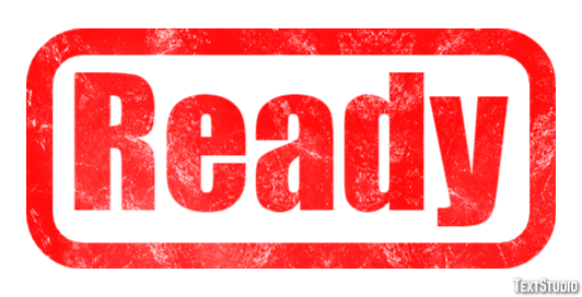 Ready Effetto testo