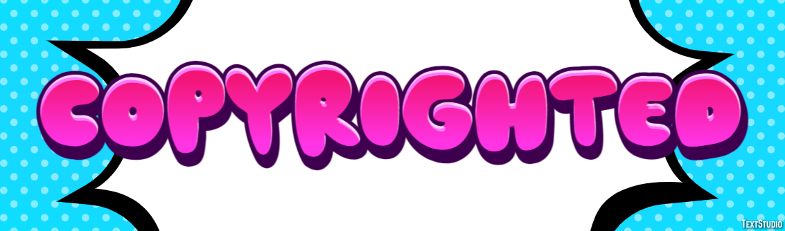 Copyrighted Text Effect