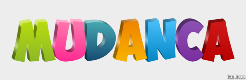 Mudança Effetto testo