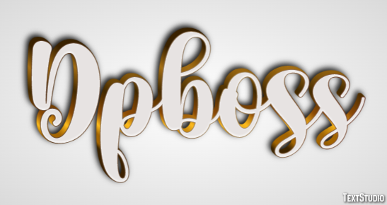 Dpboss Tekst Effect