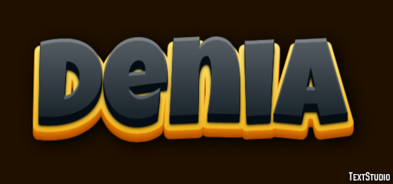 Denia Efekt tekstowy