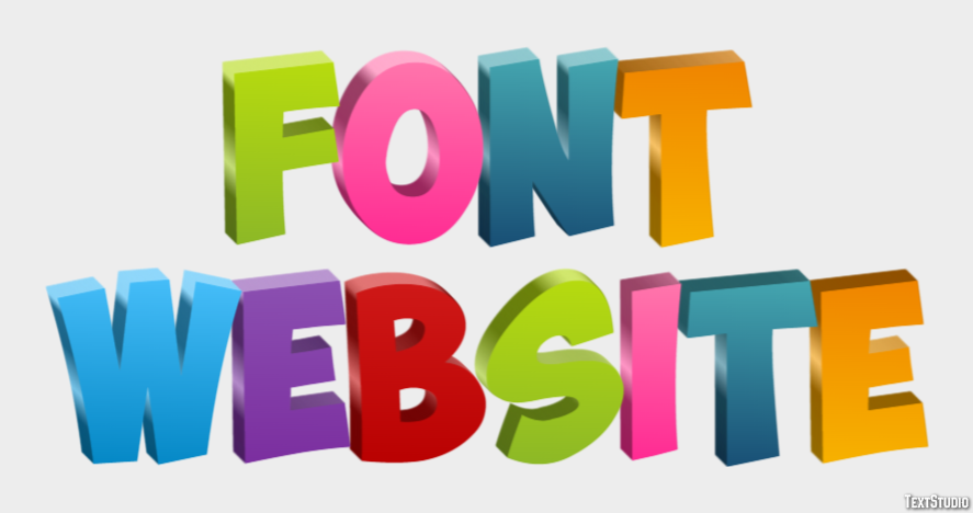 Font Website Text Effect