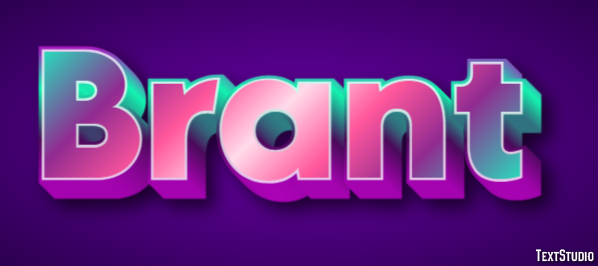 Brant Text Effect