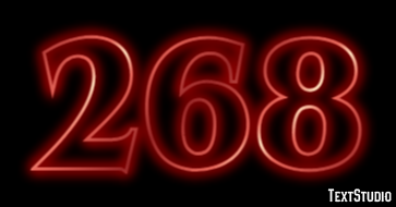 268 Efeito de texto