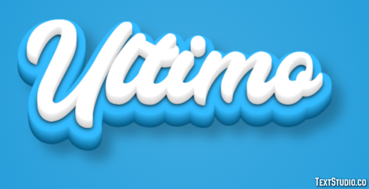 Ultimo Text Effect