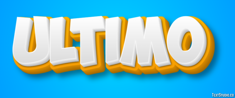 Ultimo Text Effect