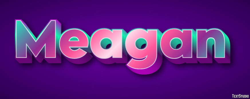 Meagan Text Effect
