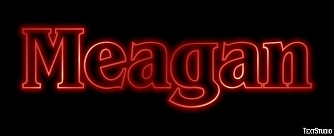 Meagan Text Effect